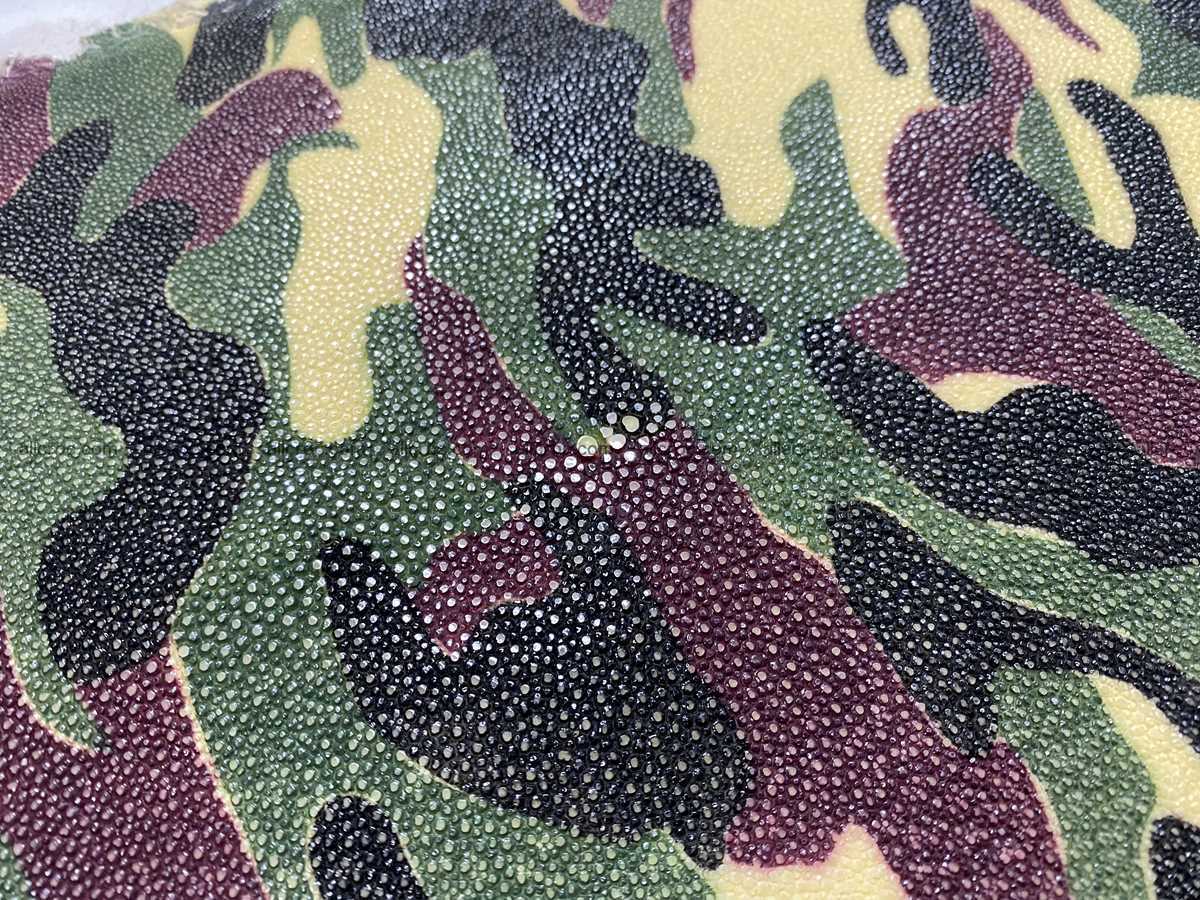 Stingray skin 7 inches round shape 2311 Foto 2