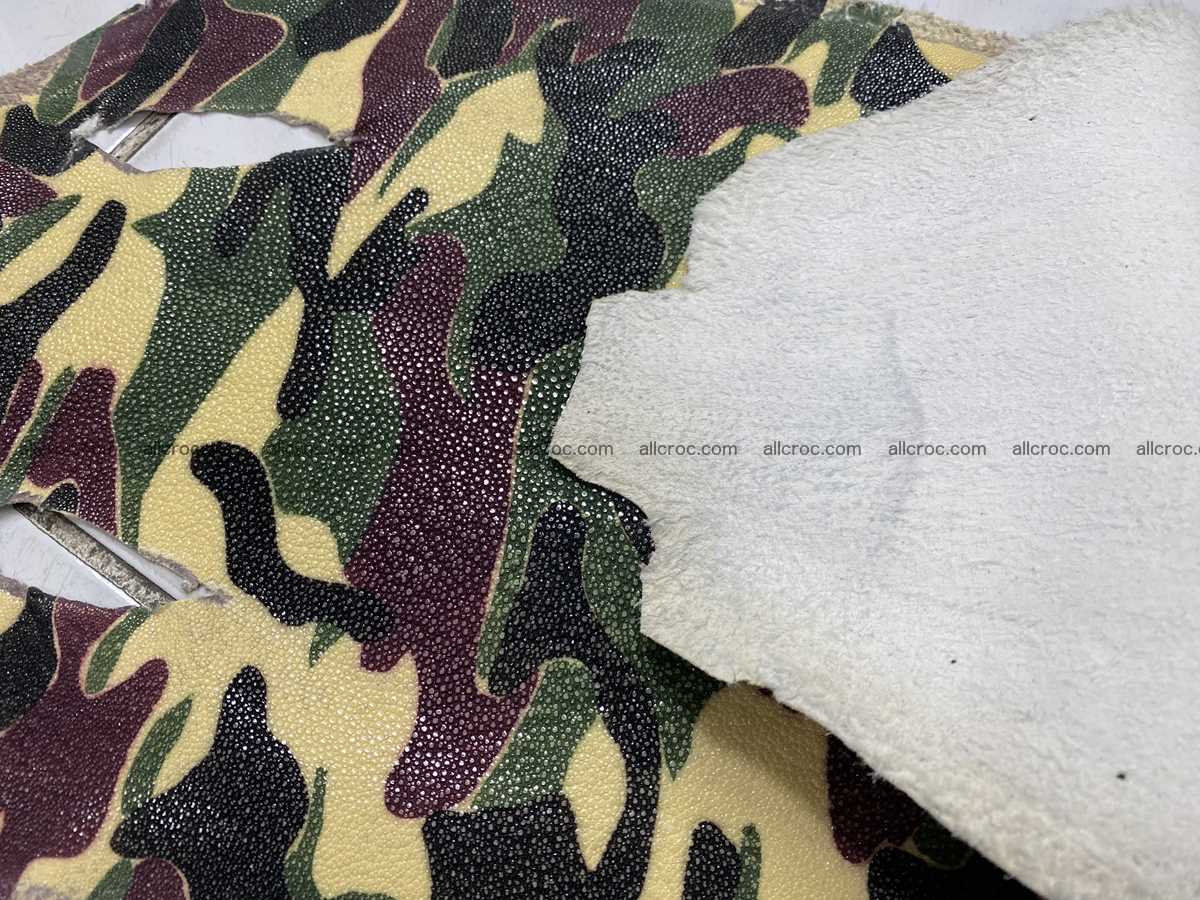 Stingray skin 7 inches round shape 2311 Foto 4