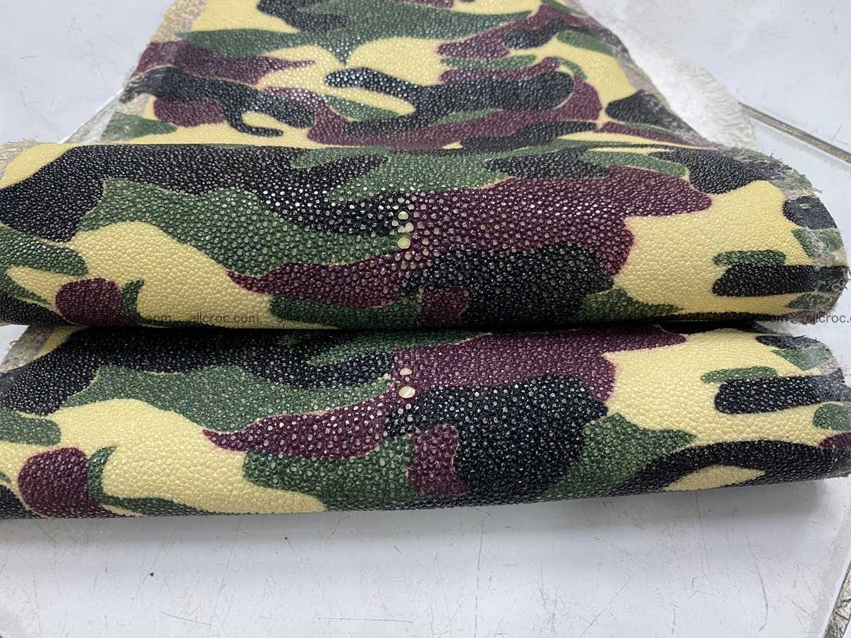 Stingray skin 7 inches round shape 2311 Foto 5