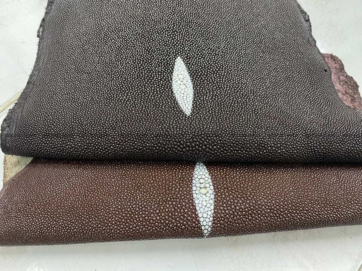 Stingray skin 10 inches round shape 2325 Foto 3