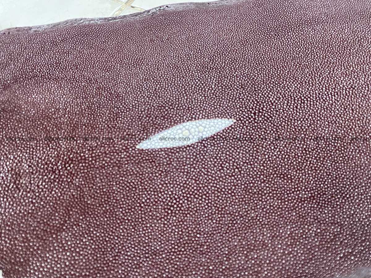 Stingray skin 9 inches round shape 2322 Foto 1