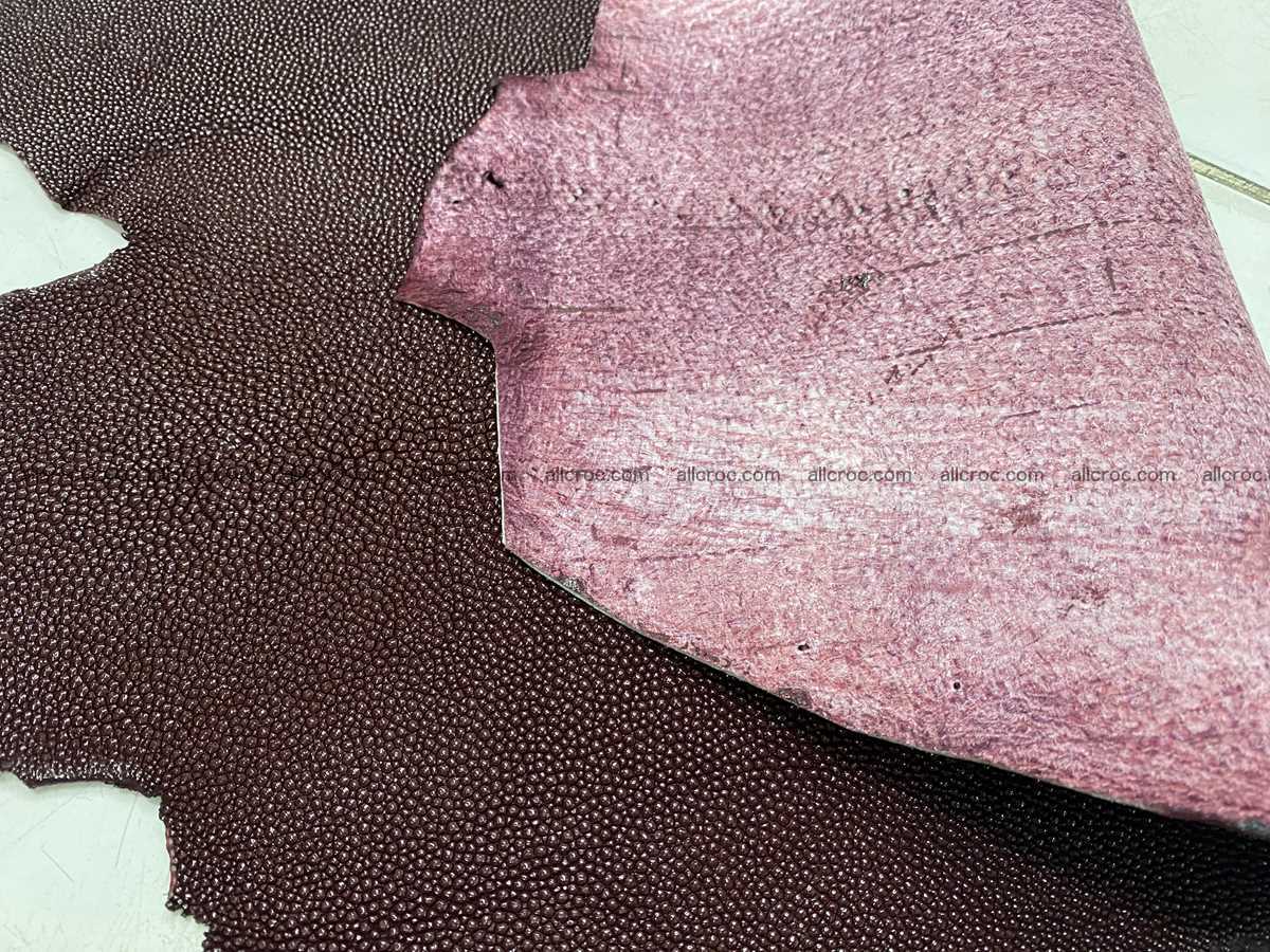 Stingray skin 9 inches round shape 2322 Foto 2