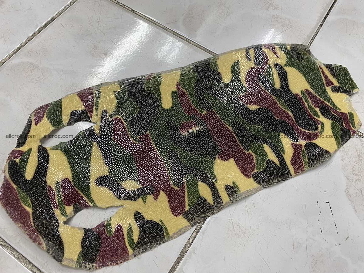 Stingray skin long shape 9 inches 2342 Foto 0