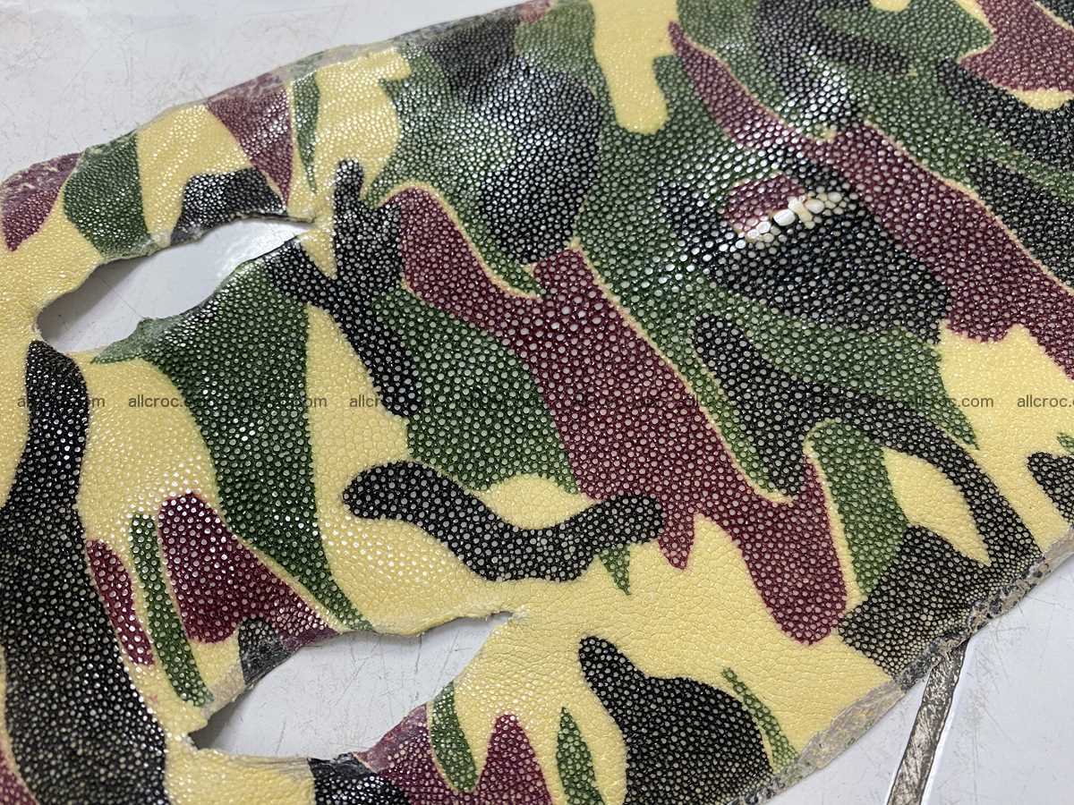 Stingray skin long shape 9 inches 2342 Foto 2