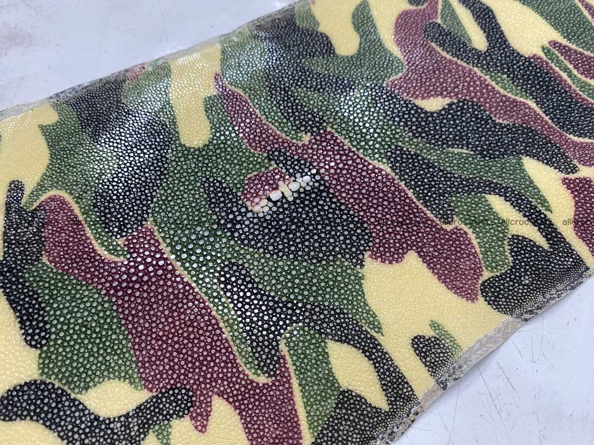 Stingray skin long shape 9 inches 2342 Foto 3