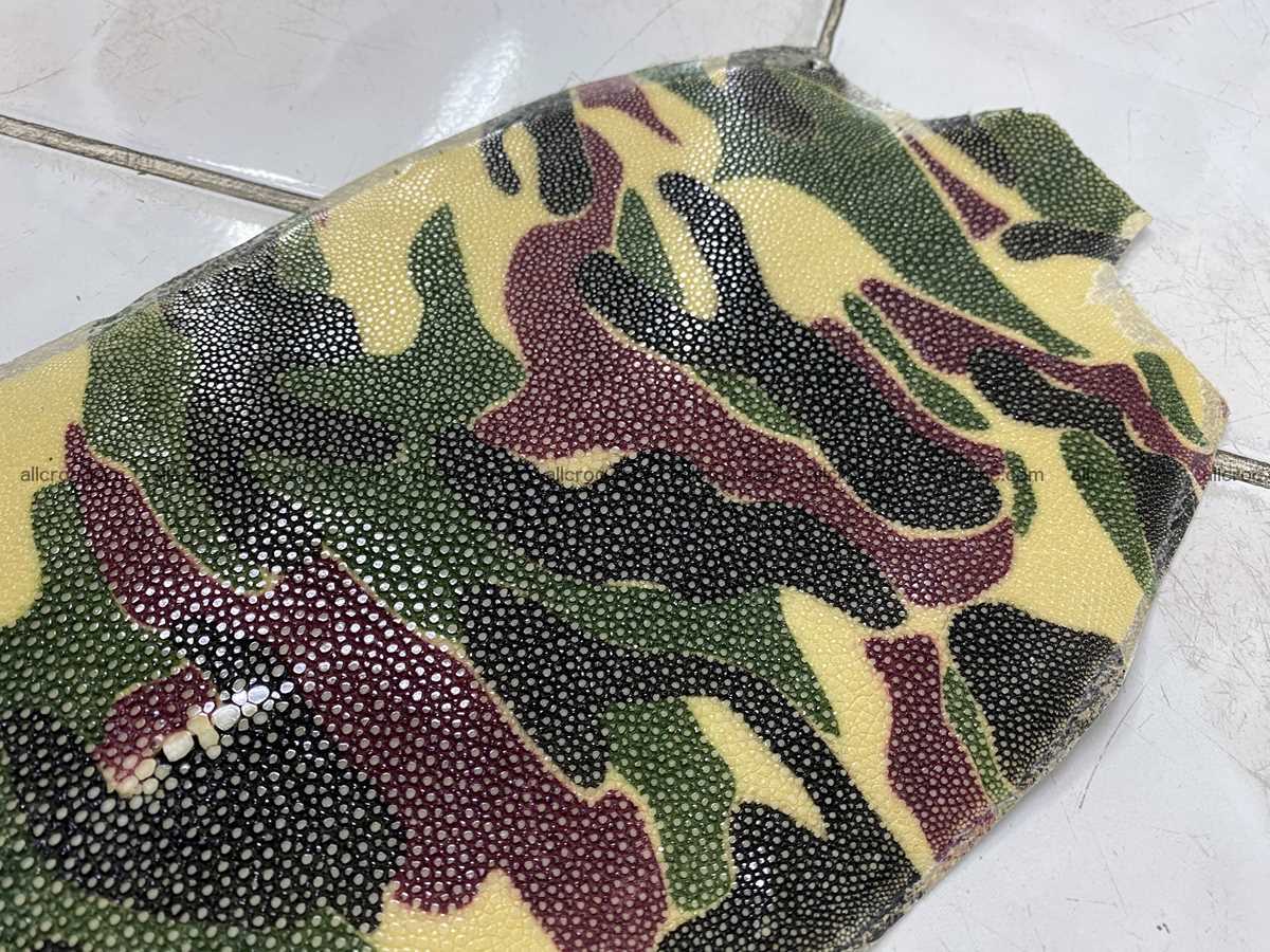 Stingray skin long shape 9 inches 2342 Foto 1