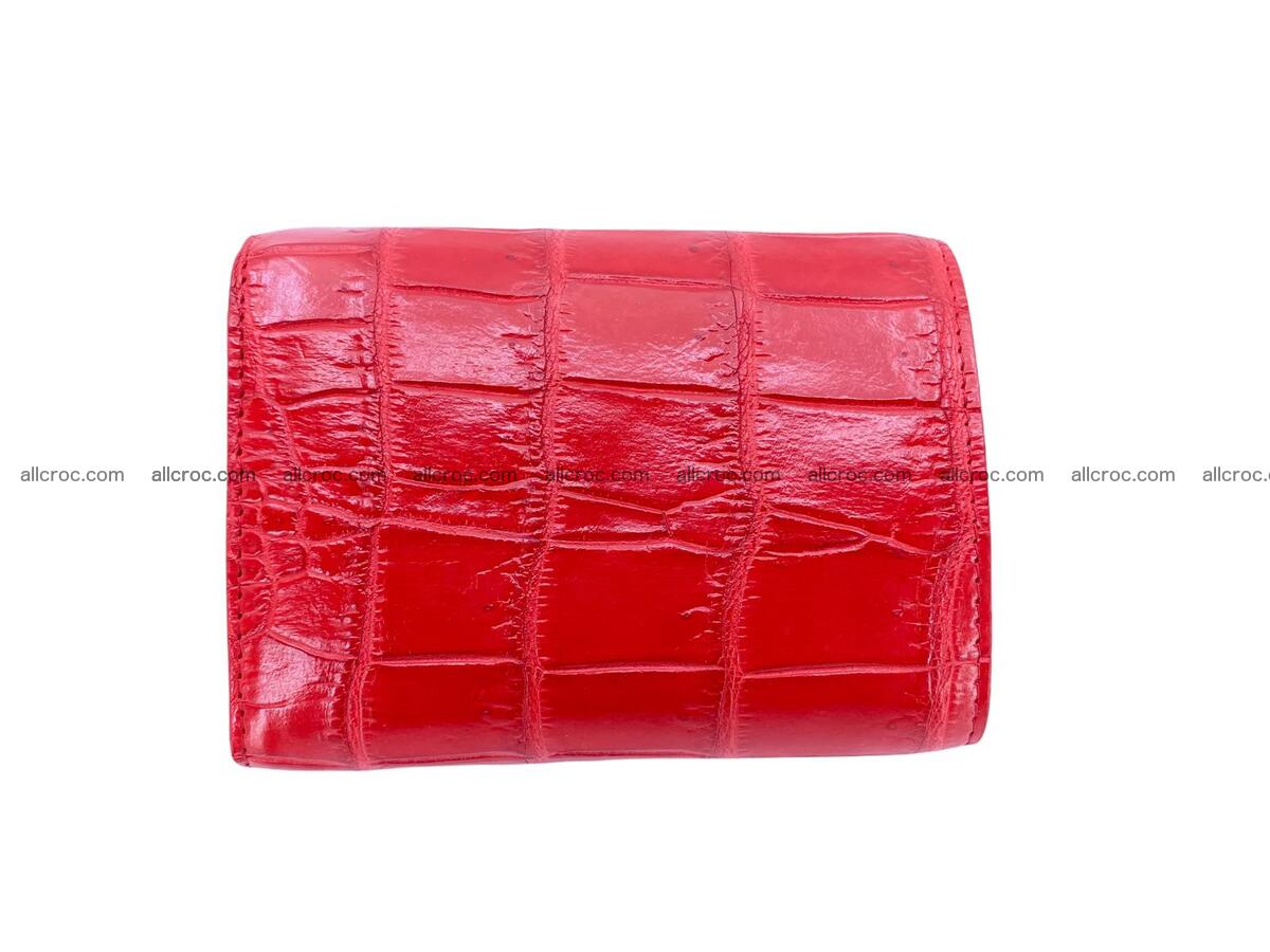 Crocodile skin vertical wallet 1664 Foto 5