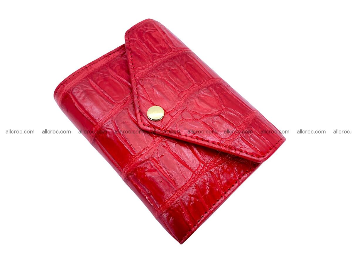 Crocodile skin vertical wallet 1664 Foto 2