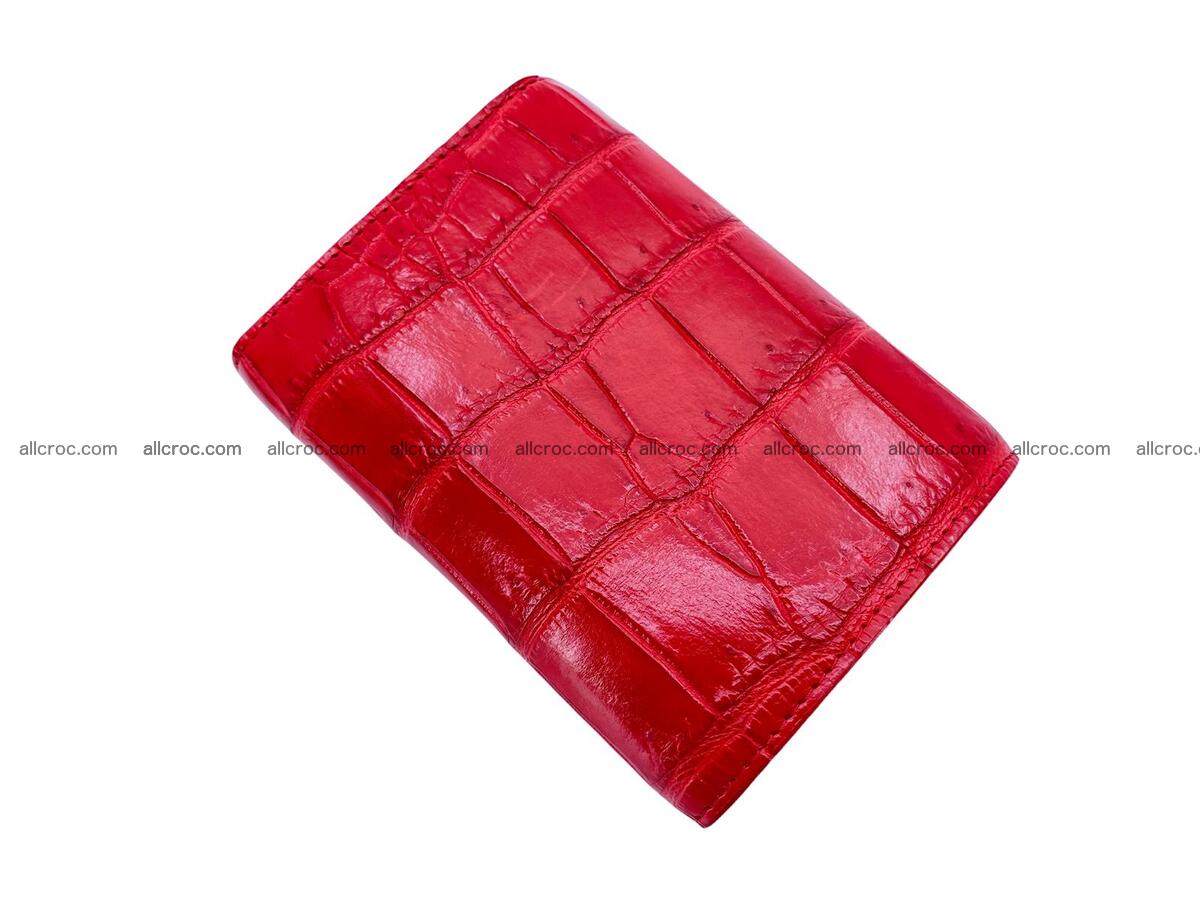 Crocodile skin vertical wallet 1664 Foto 3