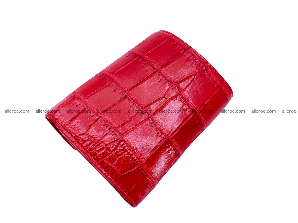 Crocodile skin vertical wallet 1664 Foto 1