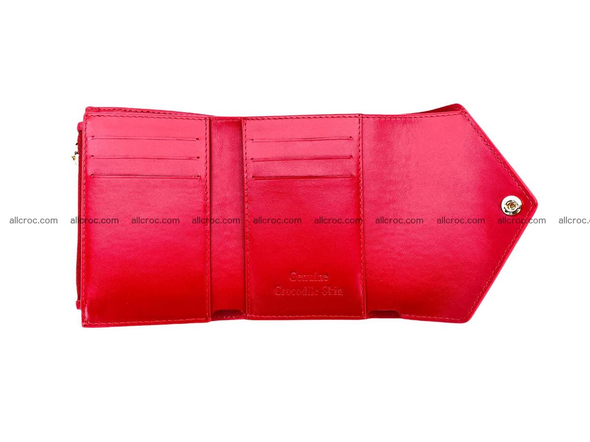 Crocodile skin vertical wallet 1664 Foto 9