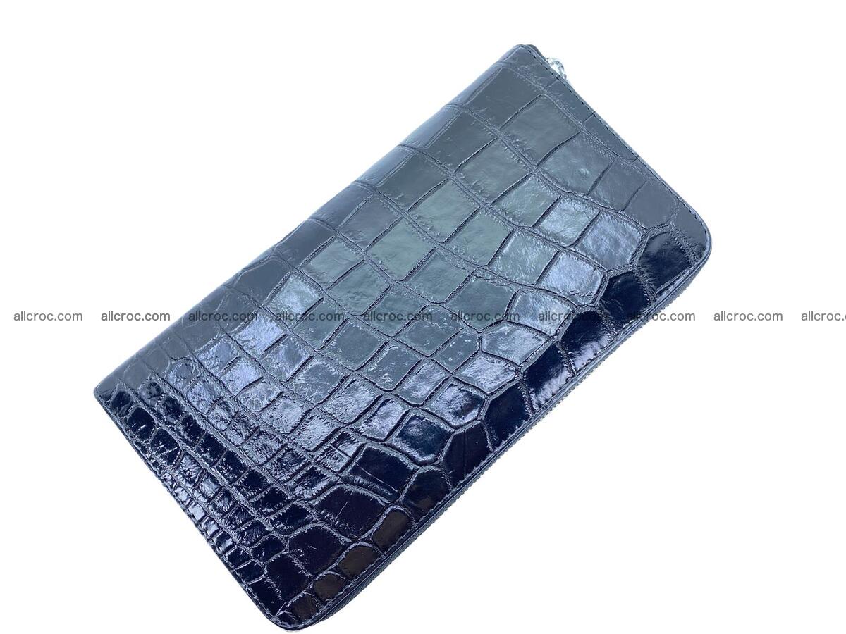 Handcrafted crocodile skin wallet-clutch 2051 Foto 1