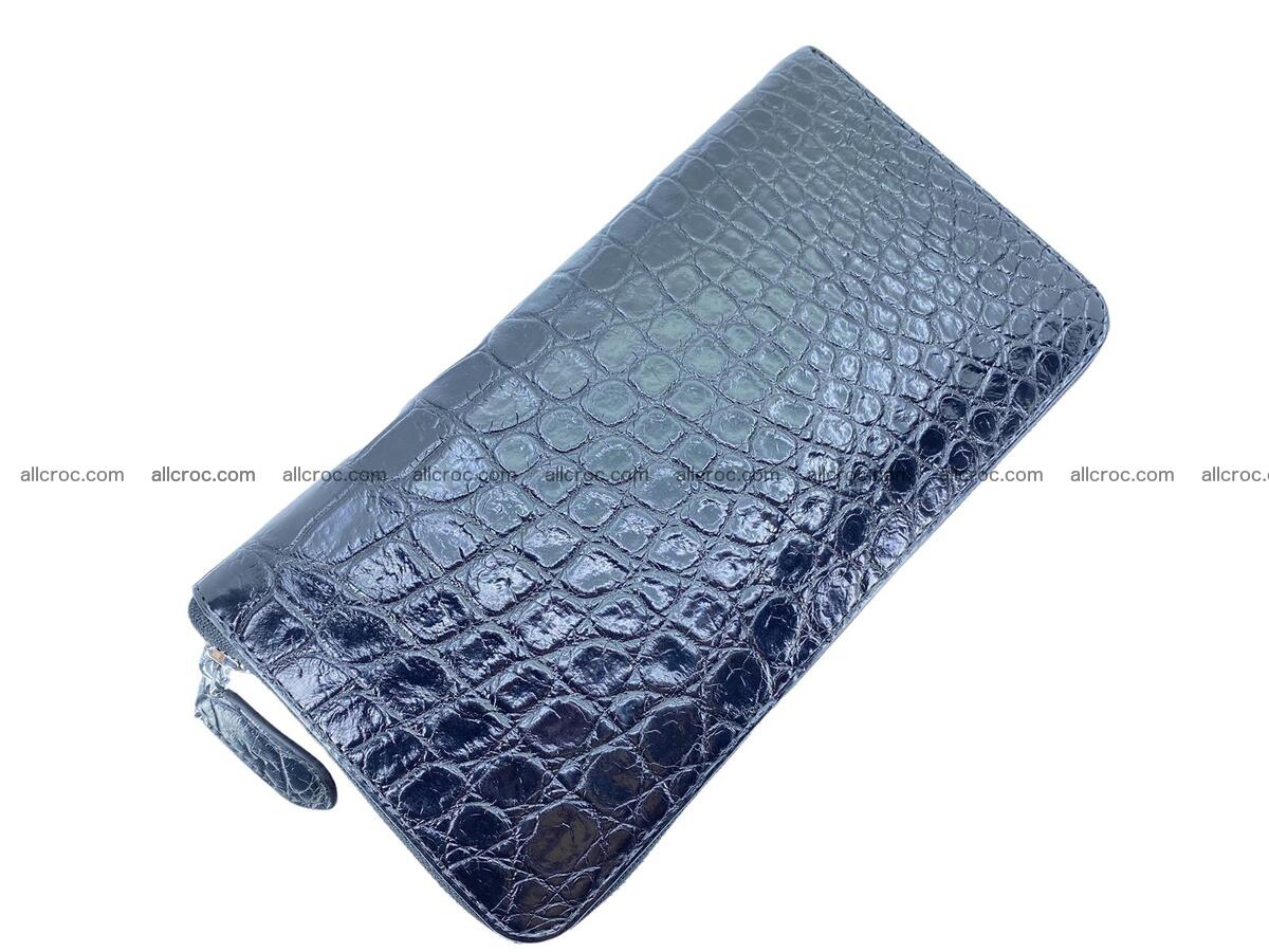 Handcrafted crocodile skin wallet-clutch 2051 Foto 0