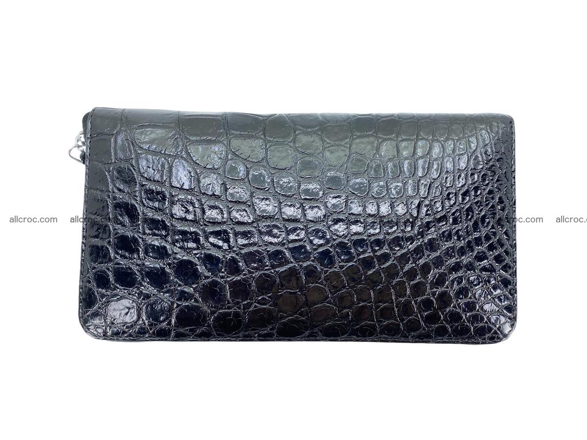 Handcrafted crocodile skin wallet-clutch 2051 Foto 3