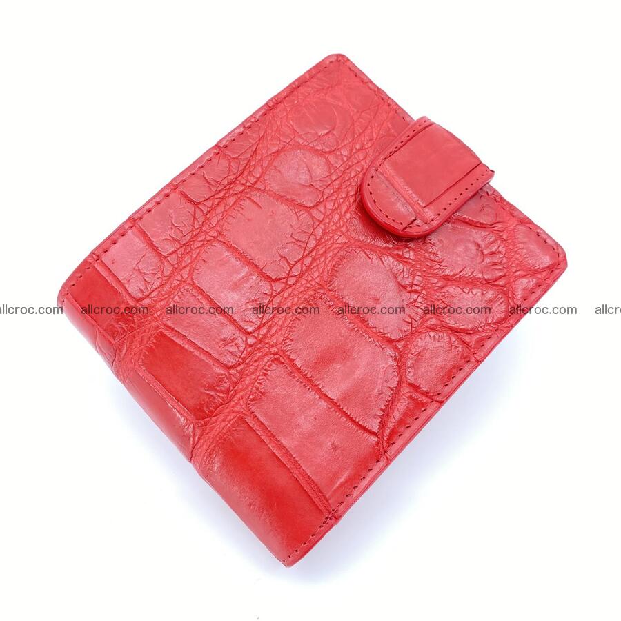 Handcrafted crocodile skin wallet 1183 Foto 0