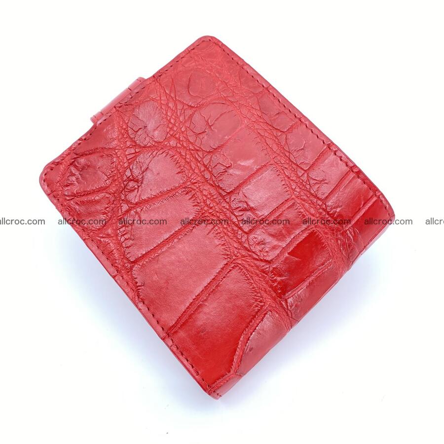 Handcrafted crocodile skin wallet 1183 Foto 1