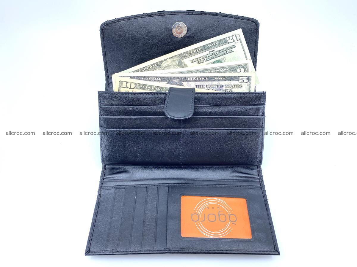 Python snakeskin long wallet 931 Foto 4