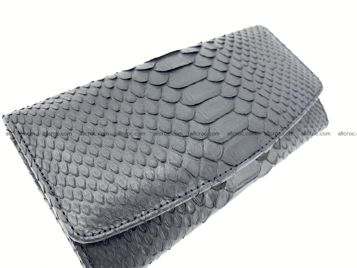 Python snakeskin long wallet 931 Foto 2