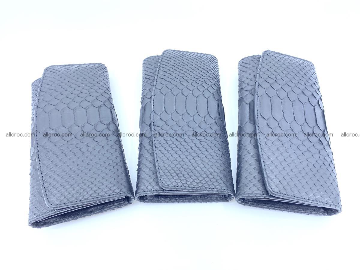 Python snakeskin long wallet 931 Foto 7