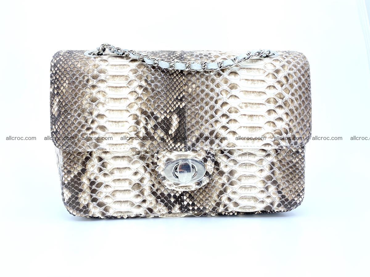 Python snakeskin shoulder bag 1055 Foto 0