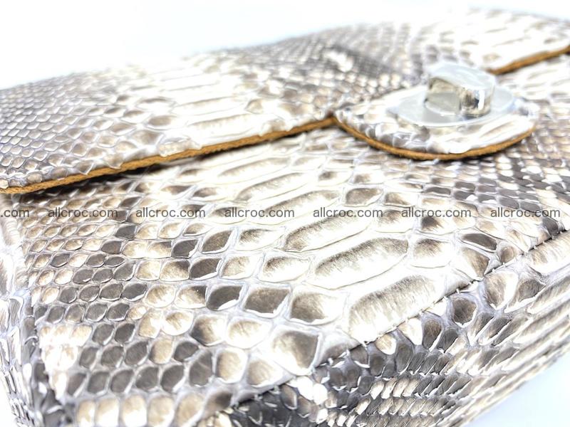 Python snake skin shoulder bag 1055