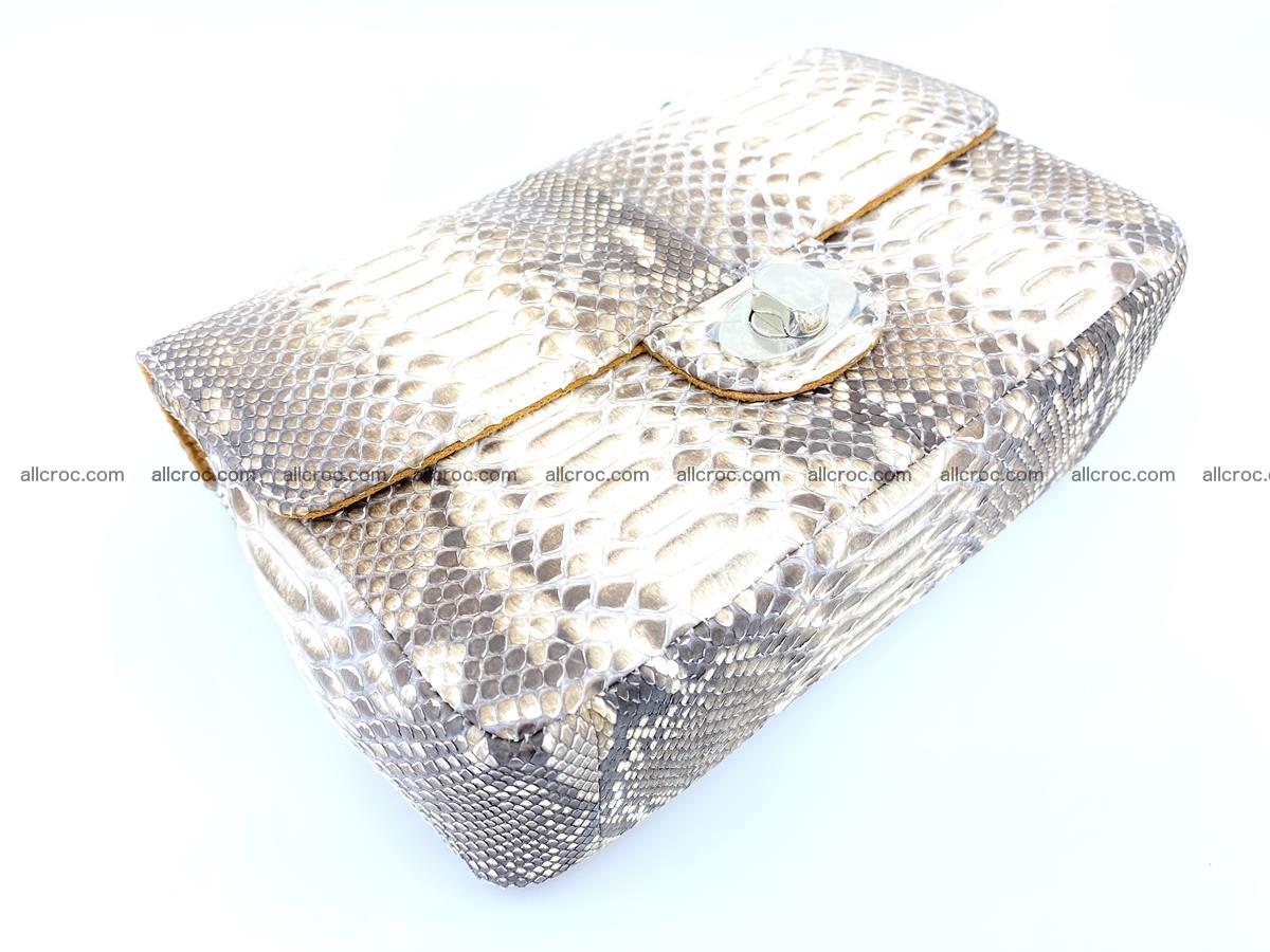 Python snakeskin shoulder bag 1055 Foto 4