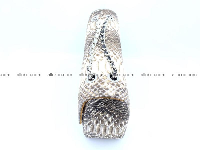 Python snake skin shoulder bag 1055