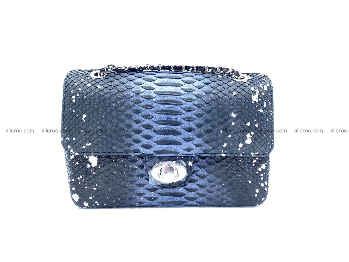 Python snakeskin shoulder bag 1076 Foto 0