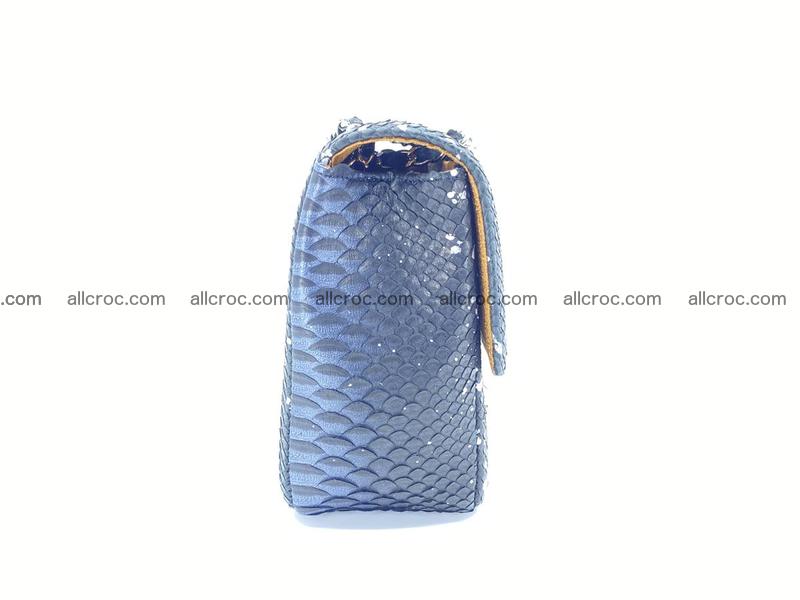 Python snakeskin shoulder bag 1076