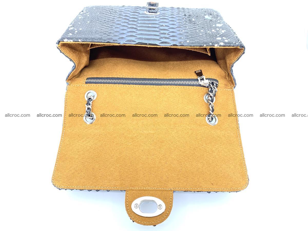 Python snakeskin shoulder bag 1076 Foto 14