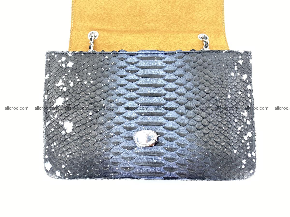 Python snakeskin shoulder bag 1076 Foto 12