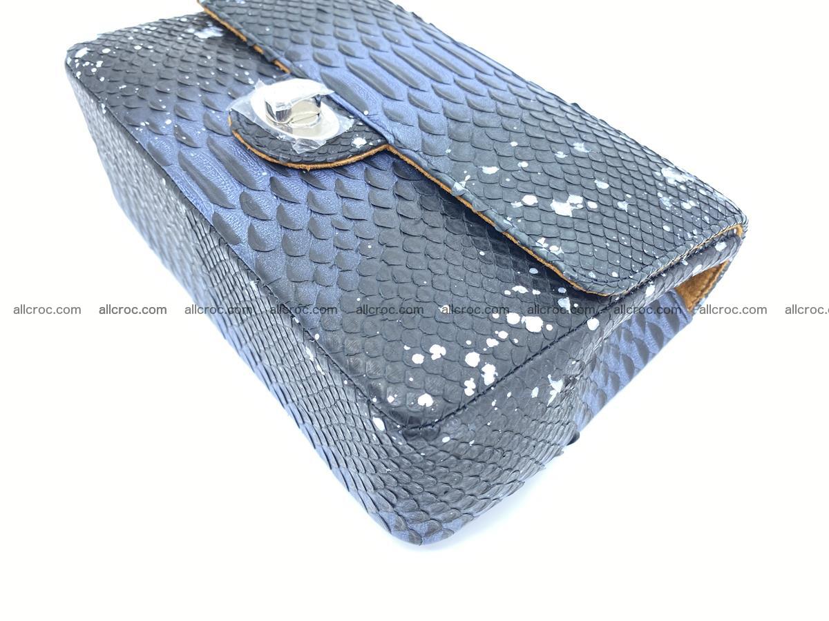 Python snakeskin shoulder bag 1076 Foto 7
