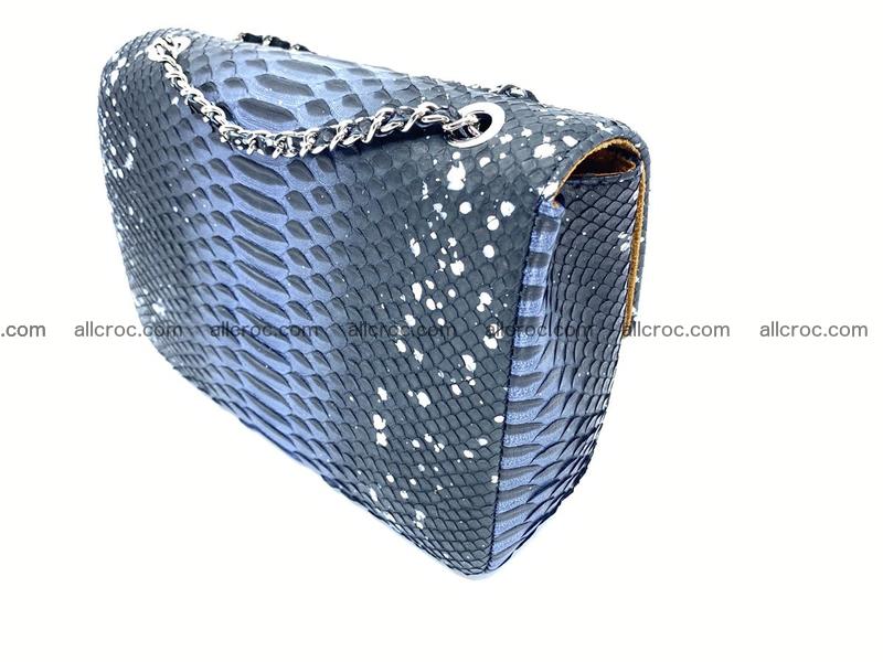 Python snakeskin shoulder bag 1076