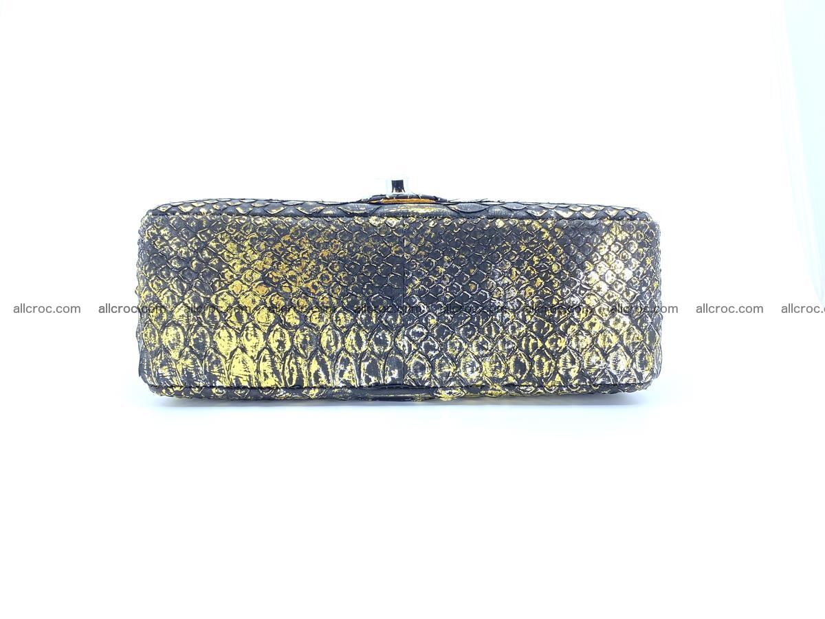 Python snakeskin shoulder bag 1075 Foto 12