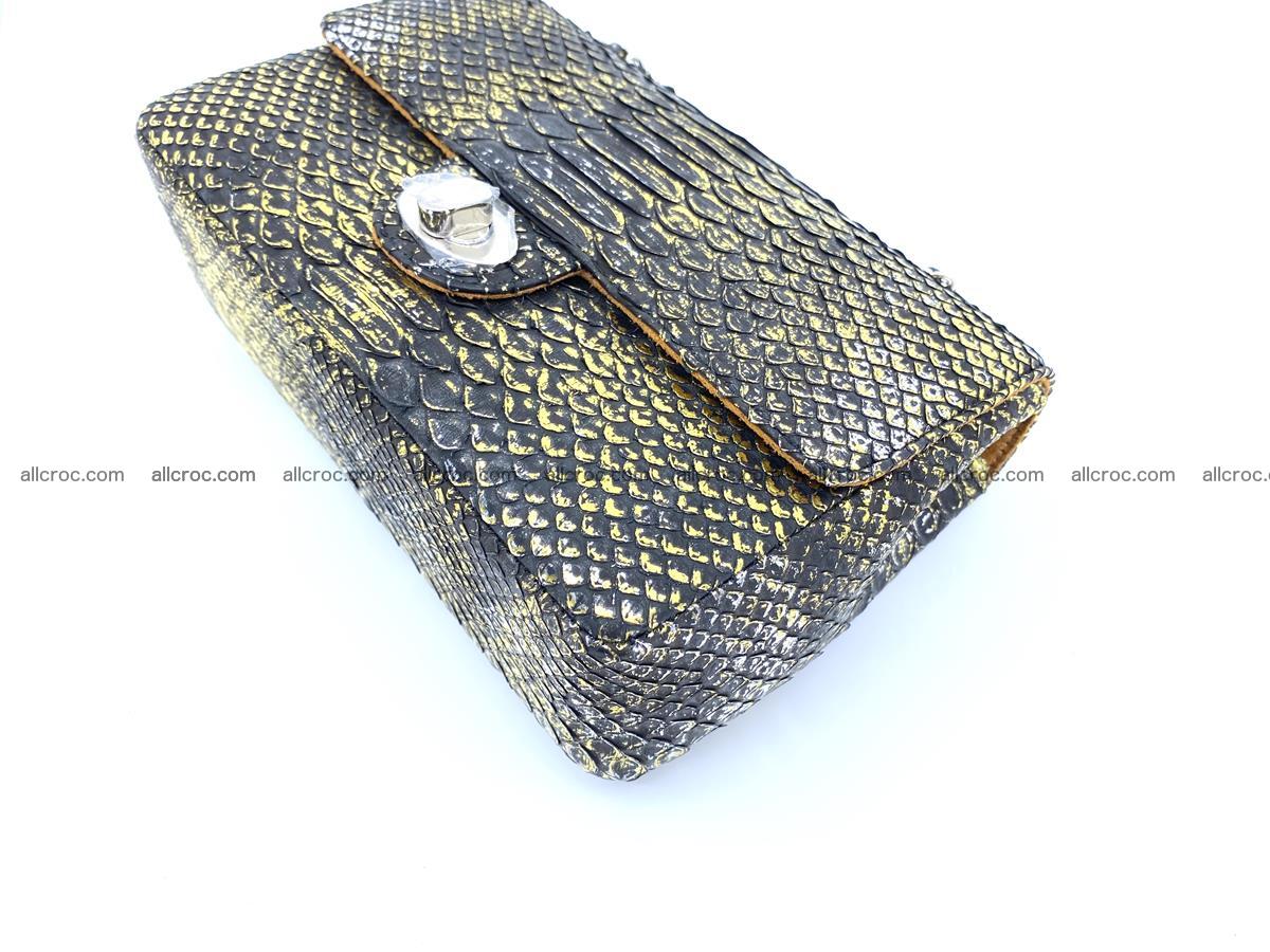 Python snakeskin shoulder bag 1075 Foto 7
