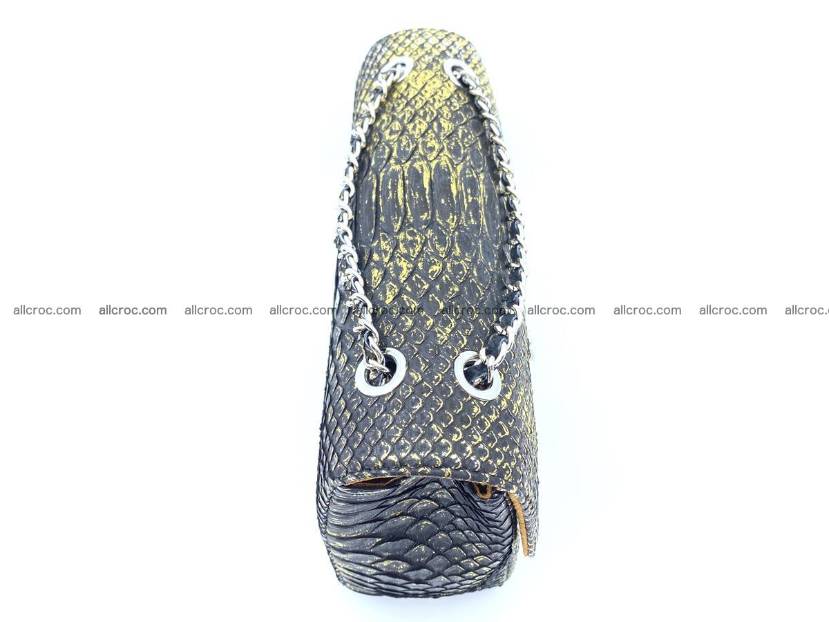 Python snakeskin shoulder bag 1075 Foto 8