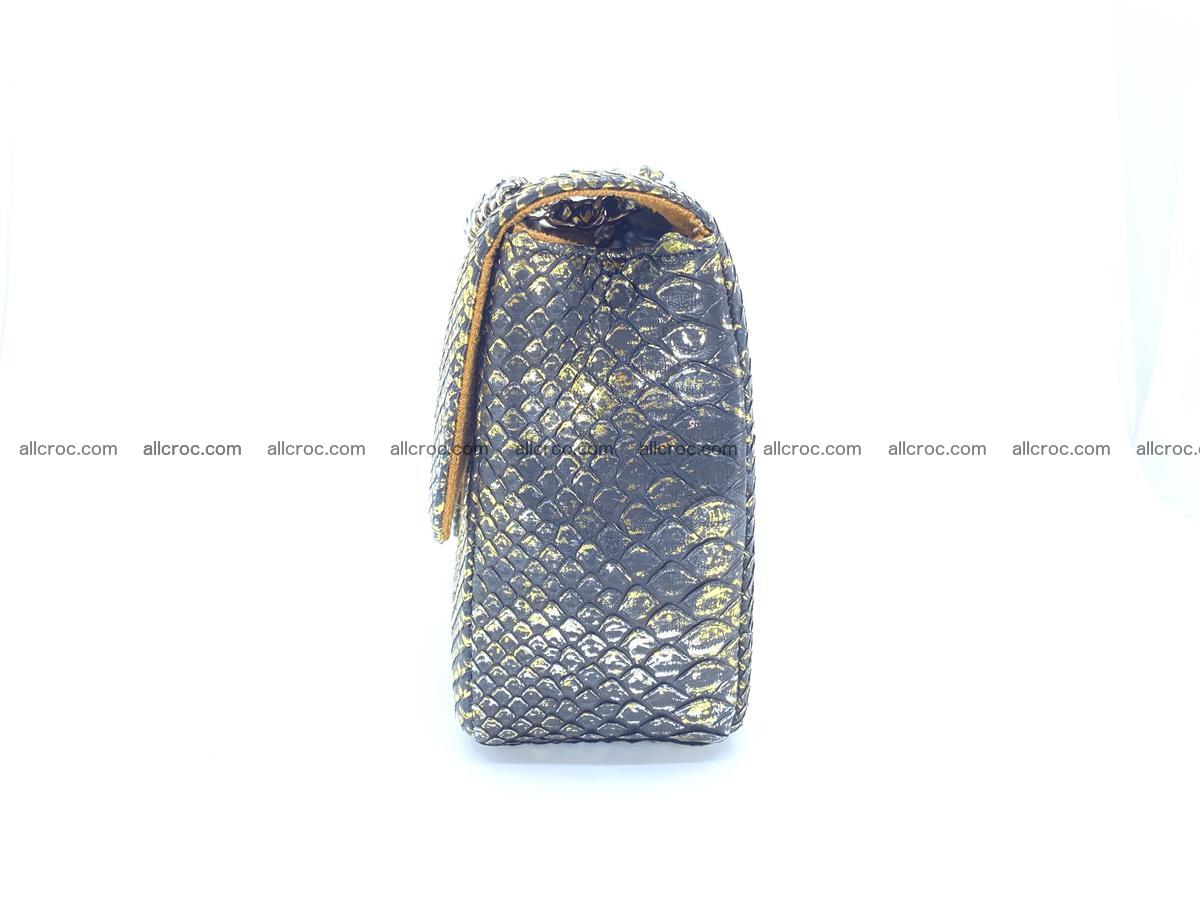 Python snakeskin shoulder bag 1075 Foto 10