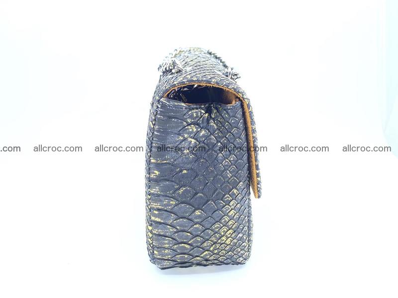 Python snakeskin shoulder bag 1075