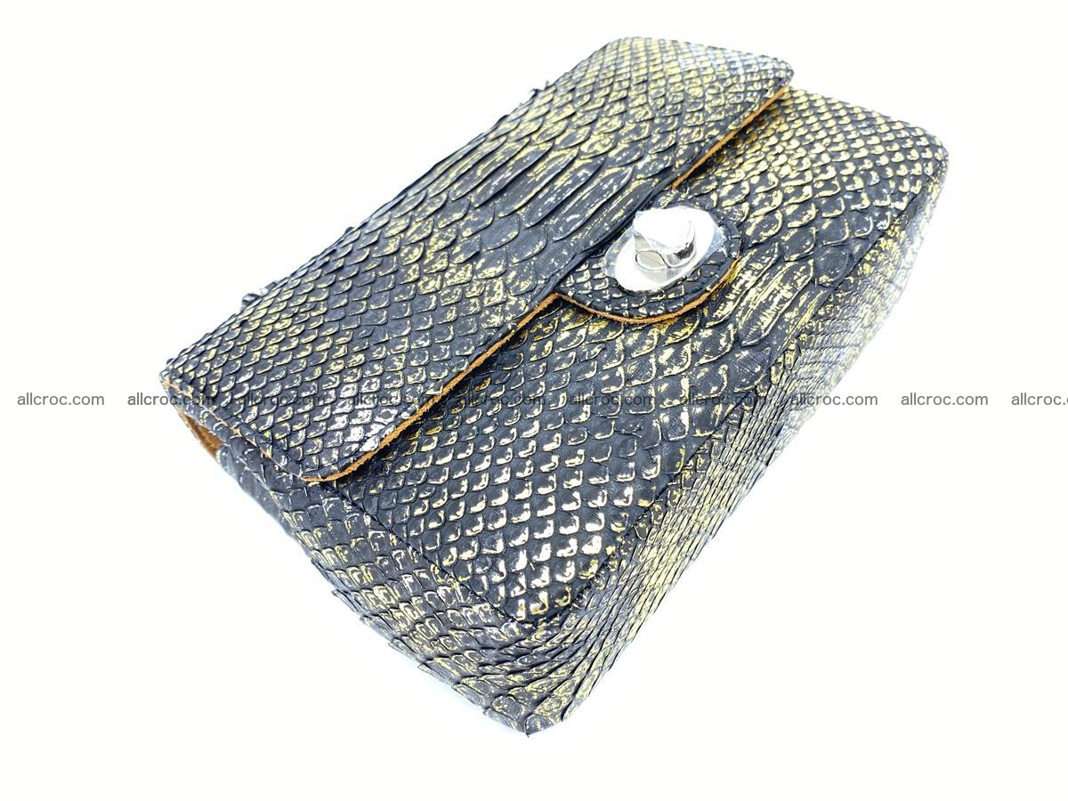 Python snakeskin shoulder bag 1075 Foto 6