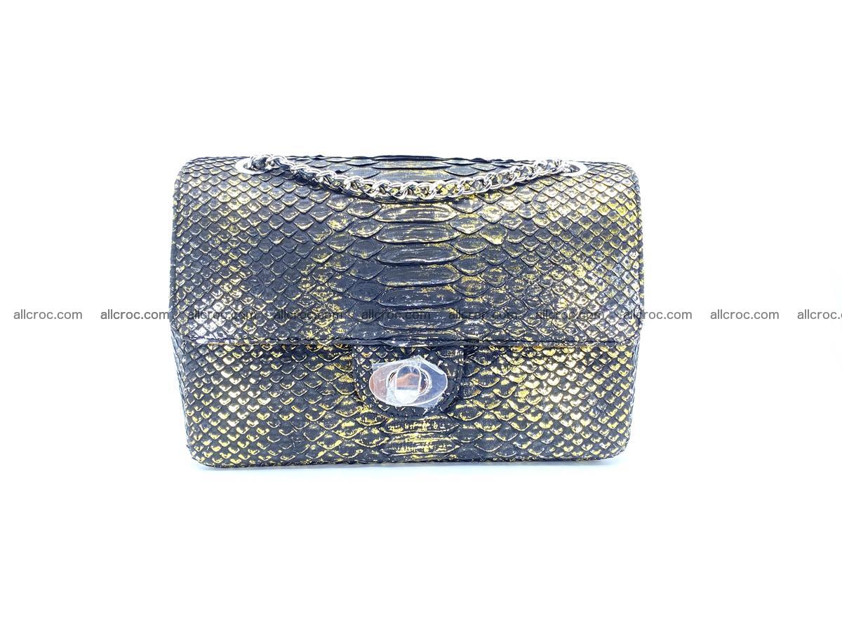 Python snakeskin shoulder bag 1075 Foto 0