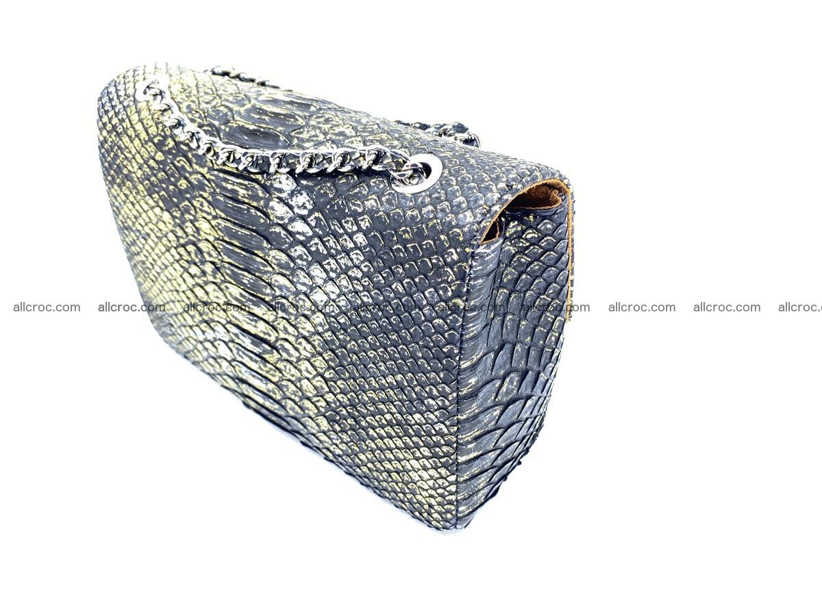 Python snakeskin shoulder bag 1075 Foto 5