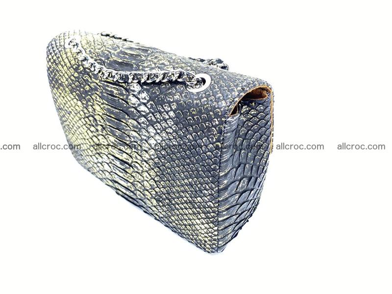 Python snakeskin shoulder bag 1075