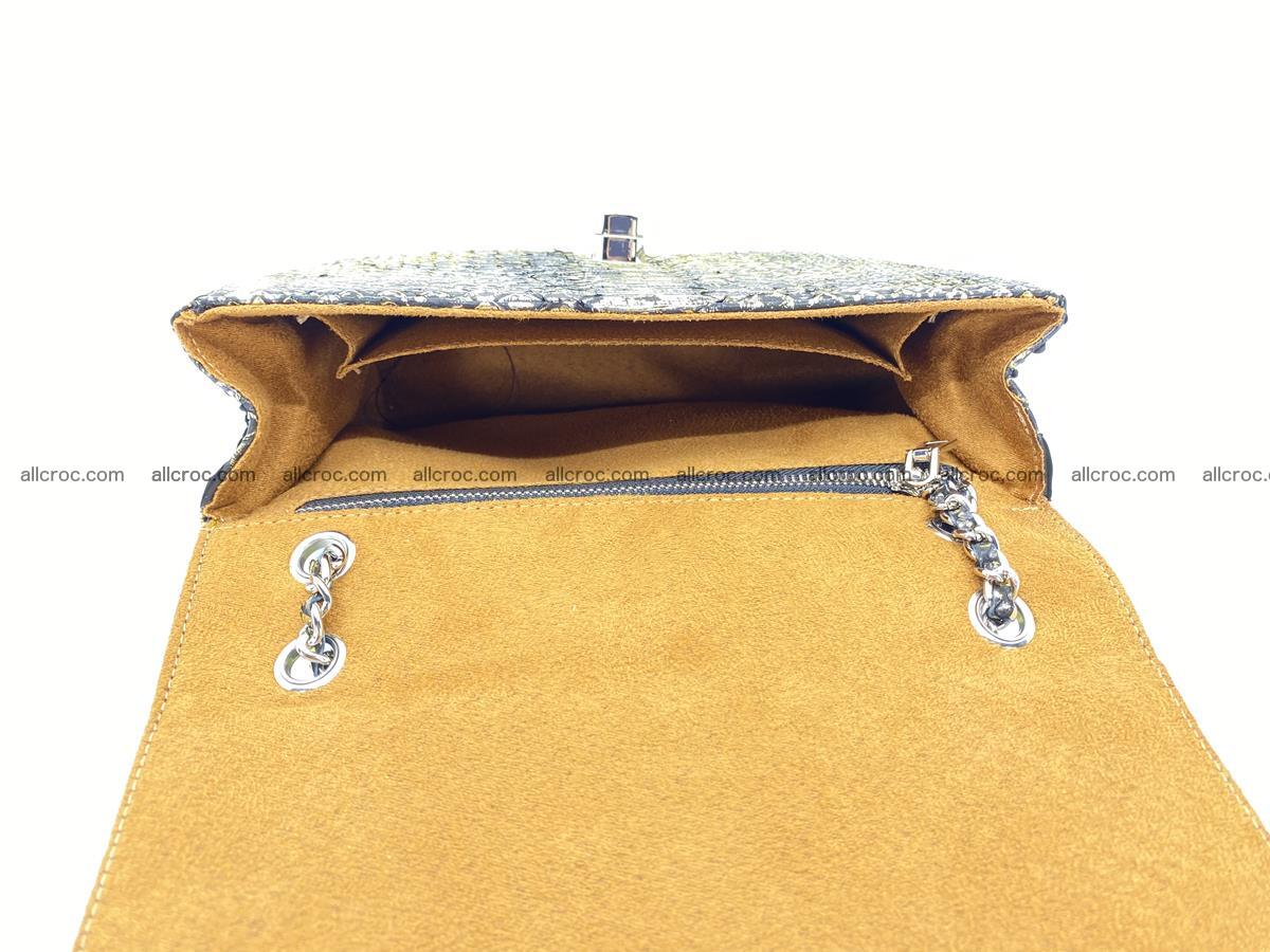 Python snakeskin shoulder bag 1075 Foto 15