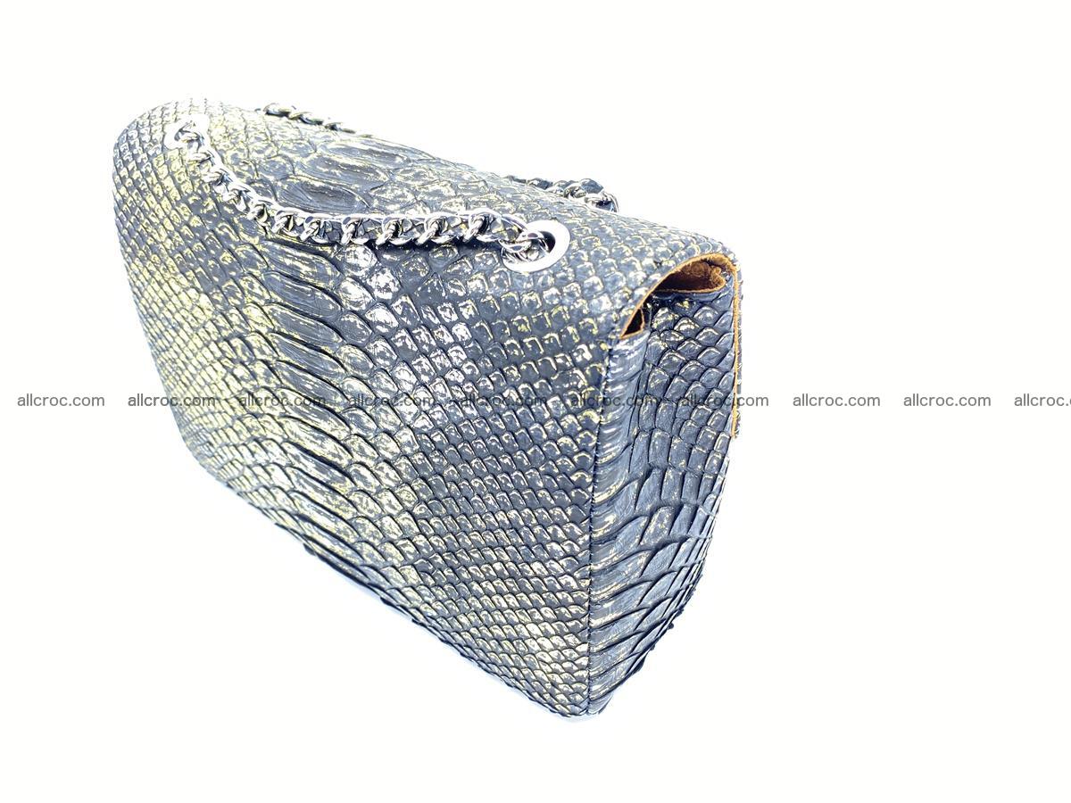 Python snakeskin shoulder bag 1075 Foto 11