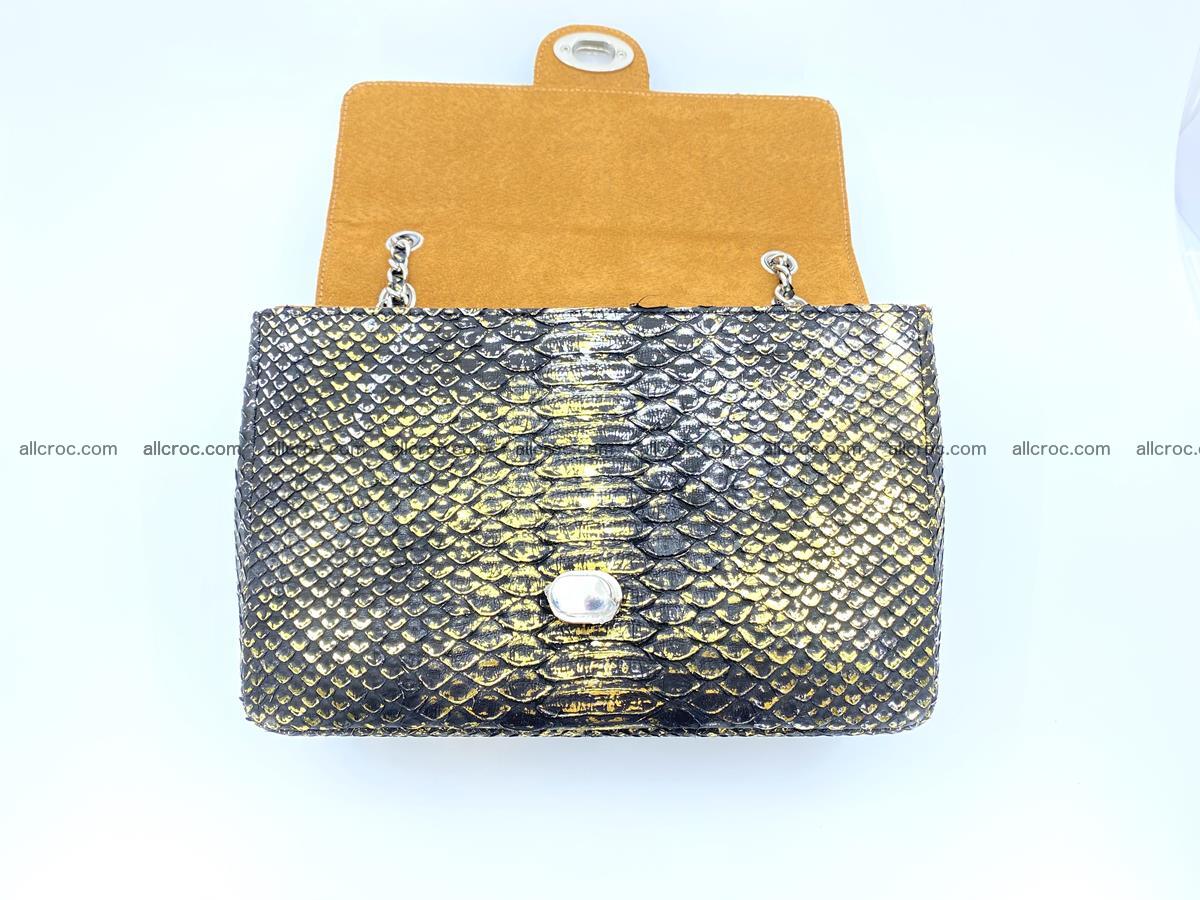 Python snakeskin shoulder bag 1075 Foto 13