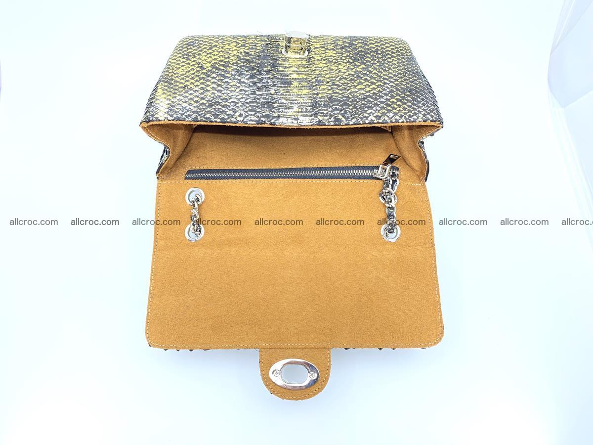 Python snakeskin shoulder bag 1075 Foto 14