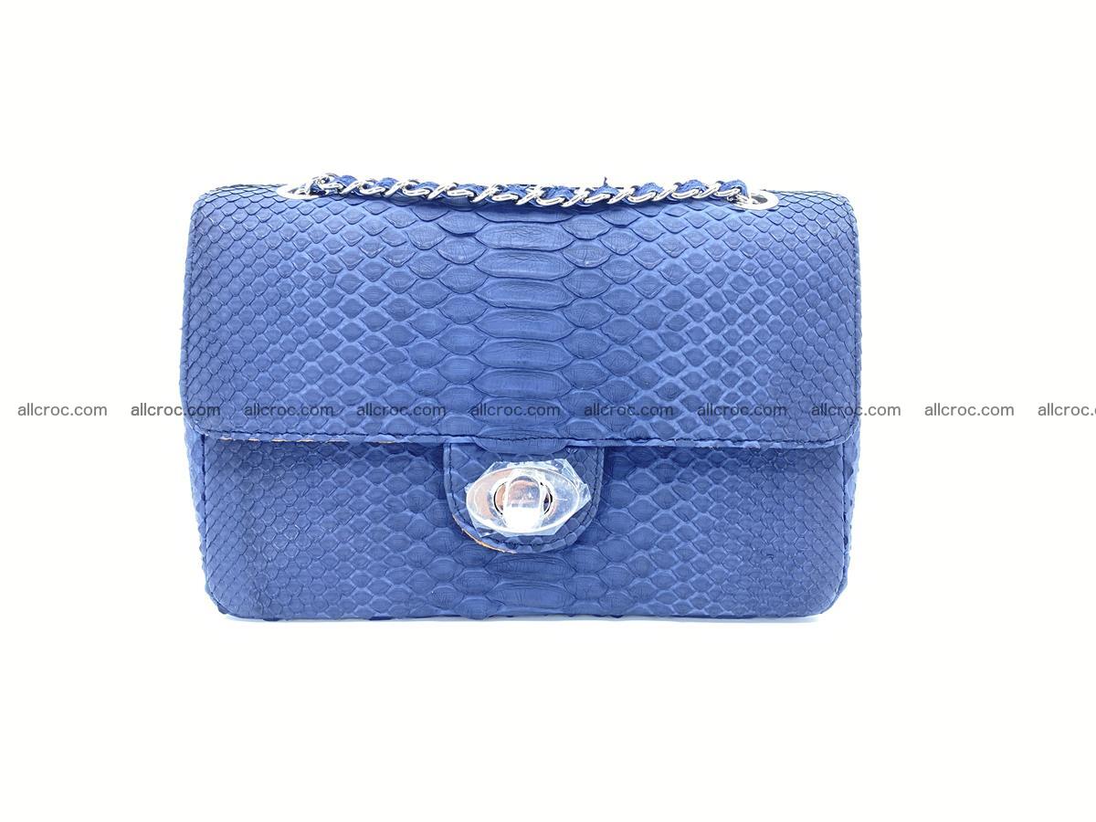 Python snakeskin shoulder bag 1079 Foto 0
