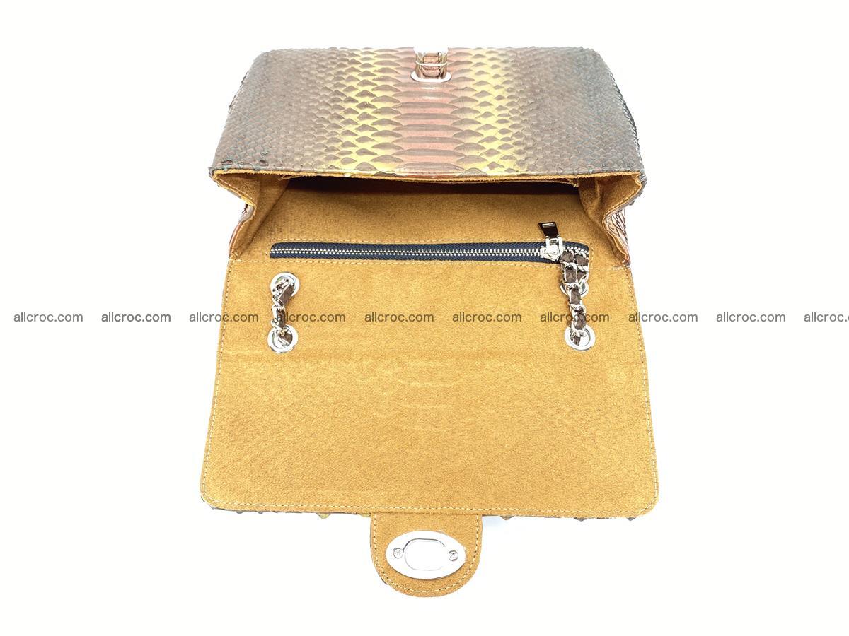 Python snakeskin shoulder bag 1078 Foto 15
