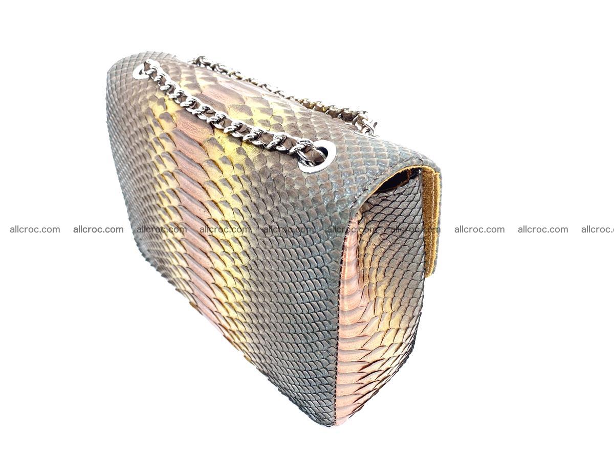 Python snakeskin shoulder bag 1078 Foto 5