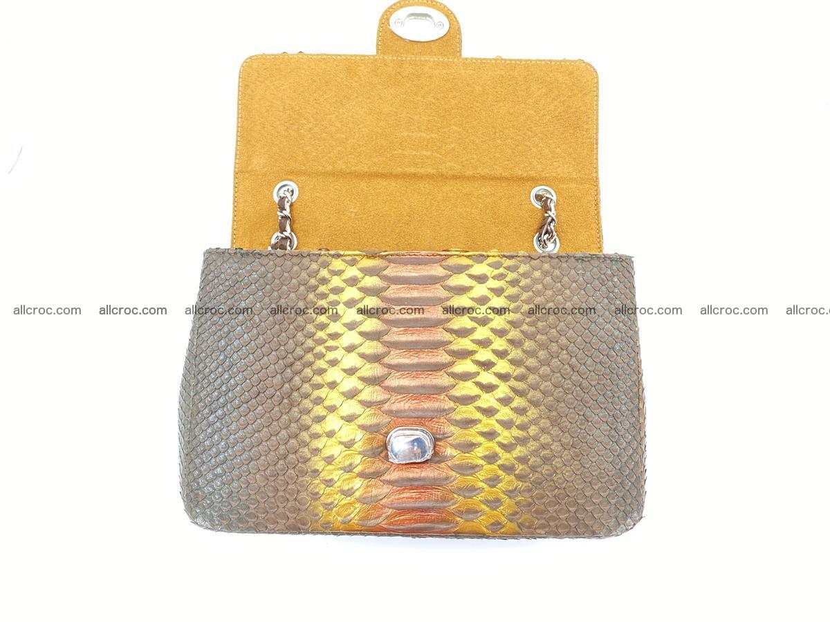Python snakeskin shoulder bag 1078 Foto 13